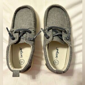 Cat & Jack Boys Boat Shoes size 10 kids NWOT